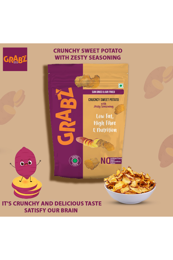 Grabz Sweet Potato With Zesty Seasoning